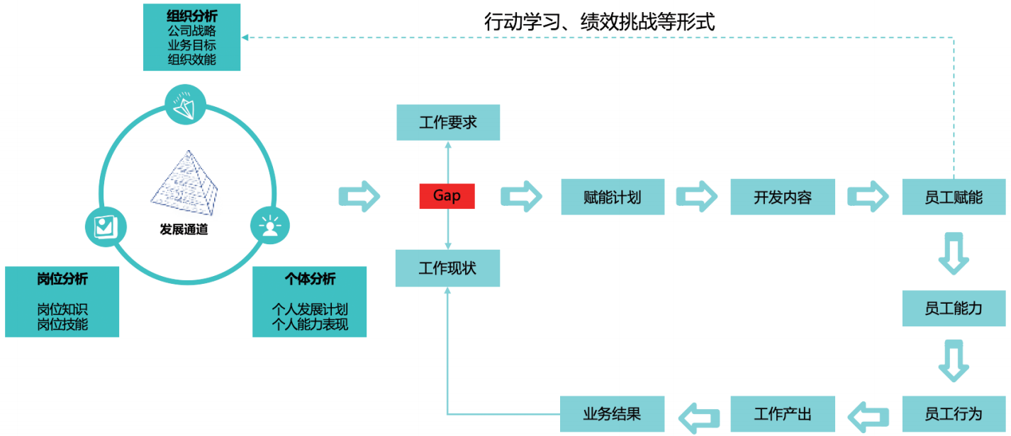 常规培训输出价值链